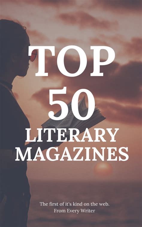 Literary Magazines .